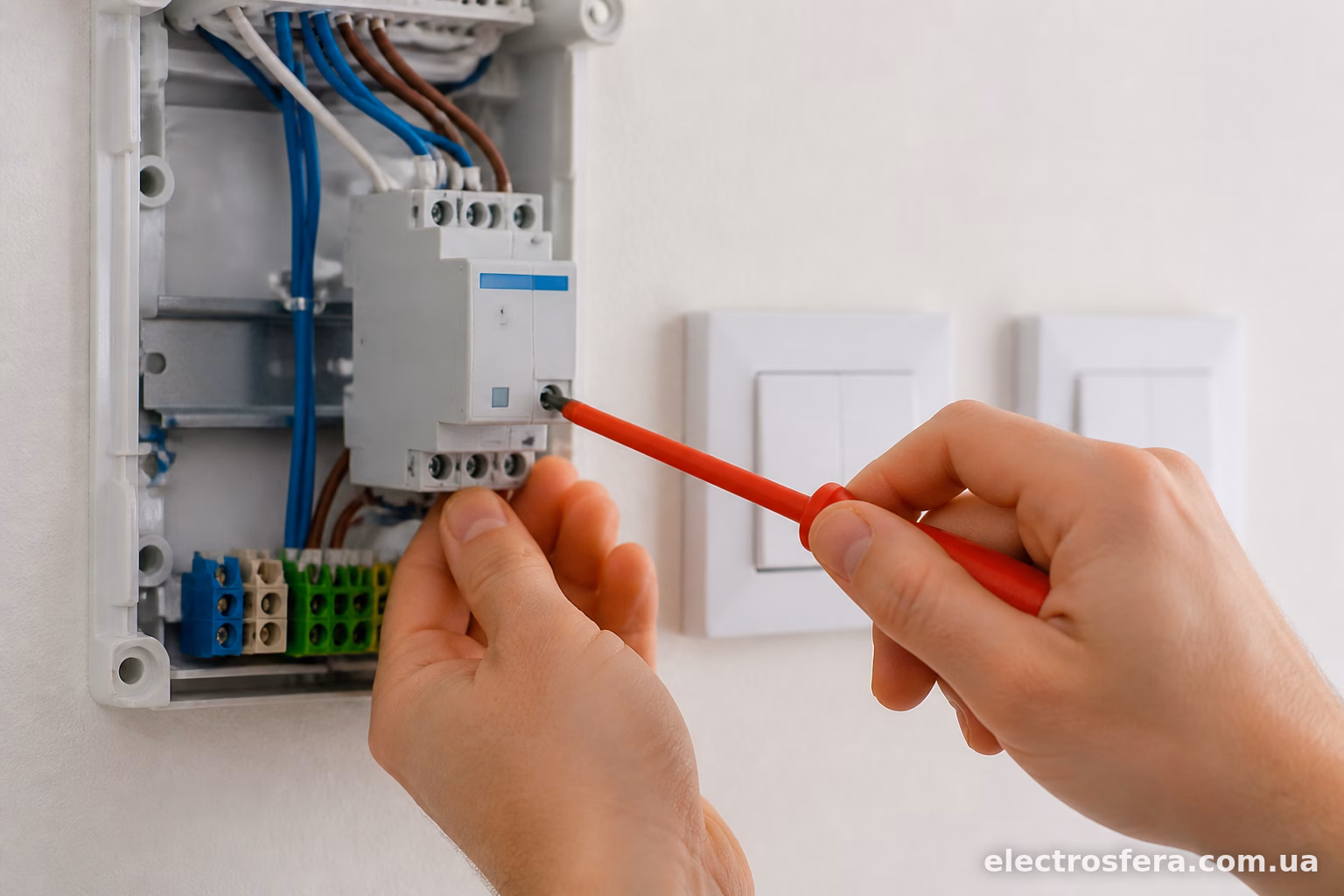 Як підключити імпульсне реле до кнопок